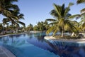 Luxury Resort Hotel Swimming Pool Royalty Free Stock Photo