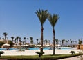 Luxury resort at redsea Royalty Free Stock Photo