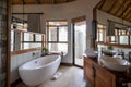 Luxury safari lodge in South Africa