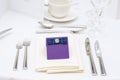 Luxury scottish wedding gala table setting