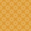 Luxury seamless golden floral wallpaper Royalty Free Stock Photo