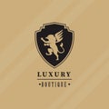 luxury griffin emblem