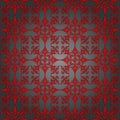 Luxury silver and red wallpaper. Seamless. Vector