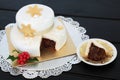 Luxury Snowflake Christmas Cake