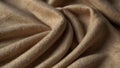 Luxury soft smooth beige cashmere fabric texture background. Royalty Free Stock Photo