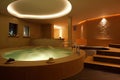 Luxury Spa Swimming Pool, Luxury Hotel Relaxation Concept, Massage Salon, Spa Interior