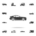 luxury sport car icon. Detailed set of transport icons. Premium quality graphic design. One of the collection icons for websites,