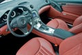 Luxury sport car interior Royalty Free Stock Photo