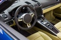 Luxury sport car interior Royalty Free Stock Photo