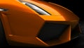  car sportscar auto orange.