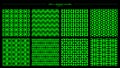 Luxury square and triangle seamless pattern. Modern basic shape pattern design.