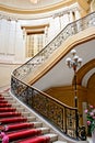 Luxury stairwell. Royalty Free Stock Photo