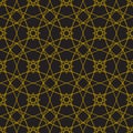 luxury star shape islamic concept seamless pattern vector graphic Royalty Free Stock Photo