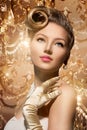 Luxury Styled Beauty Lady Portrait