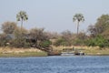 Luxury suite at the Old Drift Lodge on the banks of the Zambezi River in Zimbabwe