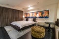 Luxury suite 5 star bedroom Royalty Free Stock Photo