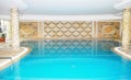 Luxury swimming pool inside spa