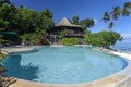 Luxury Vacation resort - Aitutaki in the Cook Islands Royalty Free Stock Photo