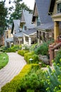 Victorian style homes at Roche Harbor on San Juan Island