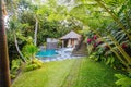 Luxury Villa in Bali Indonesia Royalty Free Stock Photo