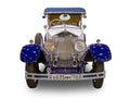 The Luxury Vintage British car Rolls-Royce Phantom I, 1920th. White background Royalty Free Stock Photo