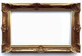 Luxury vintage frame on a white background, ornamental style, elegant frame for design and photos, Royalty Free Stock Photo