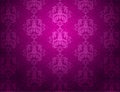 Luxury violet ornamental pattern