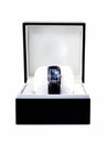 Luxury watch in black box Royalty Free Stock Photo