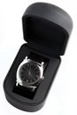 Luxury watch in black box Royalty Free Stock Photo