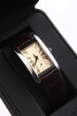 Luxury watch in black box Royalty Free Stock Photo