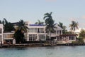 Luxury waterfront home Royalty Free Stock Photo
