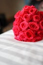 Luxury Wedding bouquet with blur background