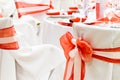 Luxury wedding decoration Royalty Free Stock Photo