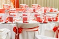 Luxury wedding decoration Royalty Free Stock Photo