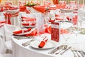 Luxury wedding decoration Royalty Free Stock Photo