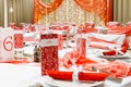 Luxury wedding decoration Royalty Free Stock Photo