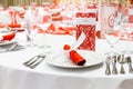 Luxury wedding decoration Royalty Free Stock Photo