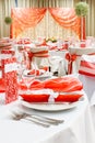 Luxury wedding hall Royalty Free Stock Photo
