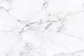 White marble texture and background for design pattern art work. Marble with high resolution Royalty Free Stock Photo