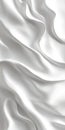 Luxury white satin fabric texturebackground. Wavy soft folds material. Elegant cloth. Royalty Free Stock Photo