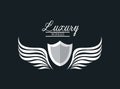 Luxury wings emblem