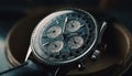 Luxury wristwatch, accuracy in time, success men generated by AI