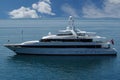 Luxury yacht Royalty Free Stock Photo