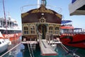 Luxury yacht boats on Rhodes beach, Greek Islands