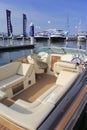 Luxury yacht corsair 25 rear view