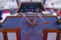 luxury yacht helmsman