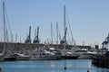 Luxury Yachts in Harbour, Porto Antico, Genoa, Italy