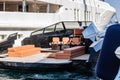 Luxury yachts, Monaco yacht show 2018. Monte-Carlo, France. unique boats, sailing life.