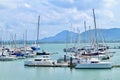 Luxury Yachts at Phuket Yacht Haven Marina