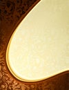 Luxury yellow and brown Background